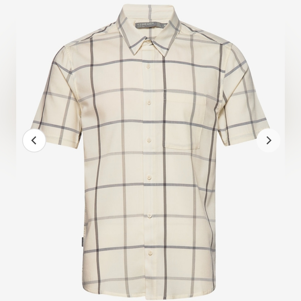 ICEBREAKER in SNOW/TIMBERWOLF PLAID